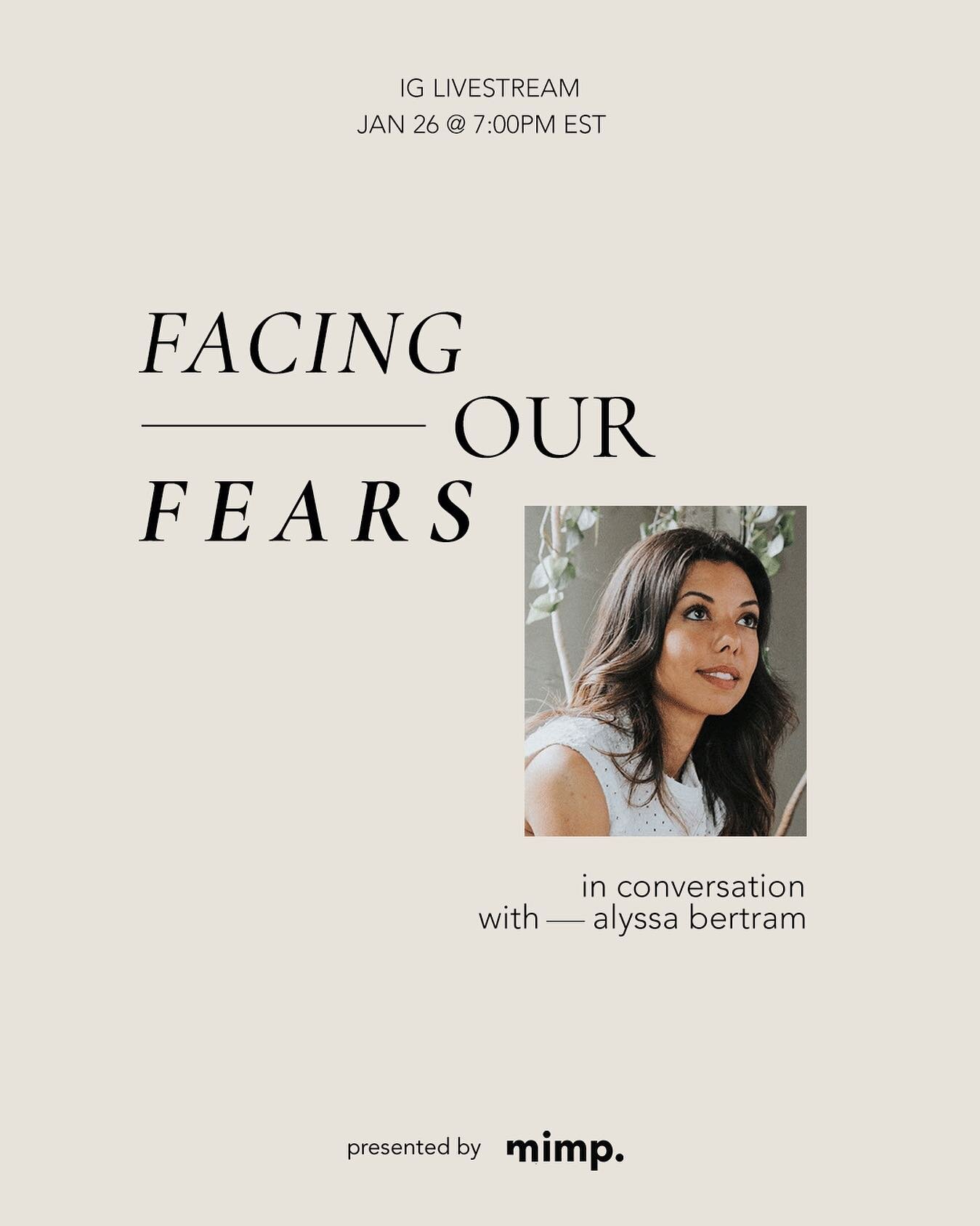 Join us for a conversation with @easyperiod founder Alyssa Bertram. Listen in to hear how facing her fears helped her start her business, find a healthy relationship and supports her in making big life changes like getting sober and her recent move t