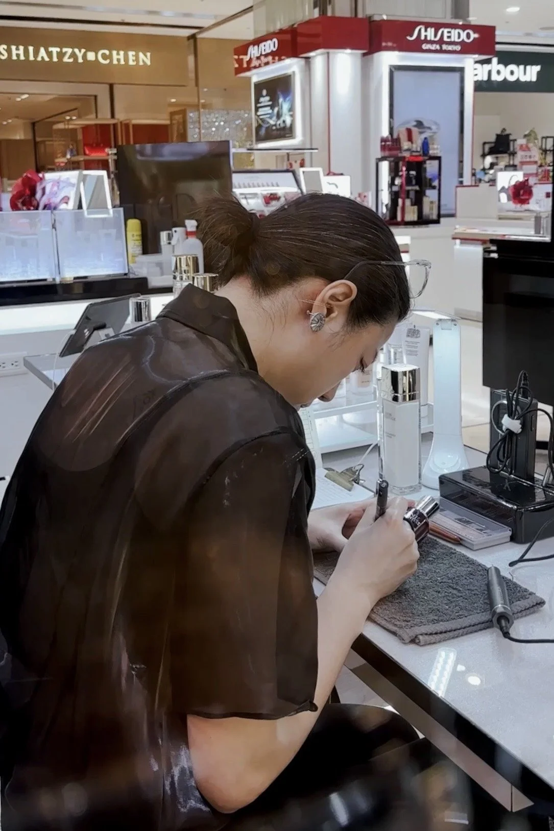 DIOR Beauty 新竹大遠百駐場刻字