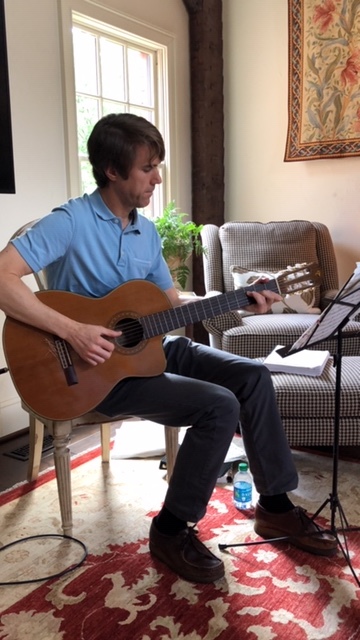  Solo jazz gig to benefit the Alamance County Historical Museum, 5/5/19. 