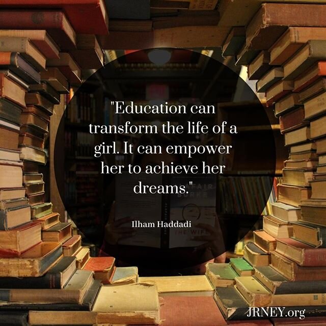 It can all start with a book...find out more this week on the JRNEY blog www.jrney.org/blog/2020/2/9/stop-gender-inequality-by-educating-girls #education #classroomlibrary #media #equity #equality #SDG4 #SDG5 #womensempowerment
