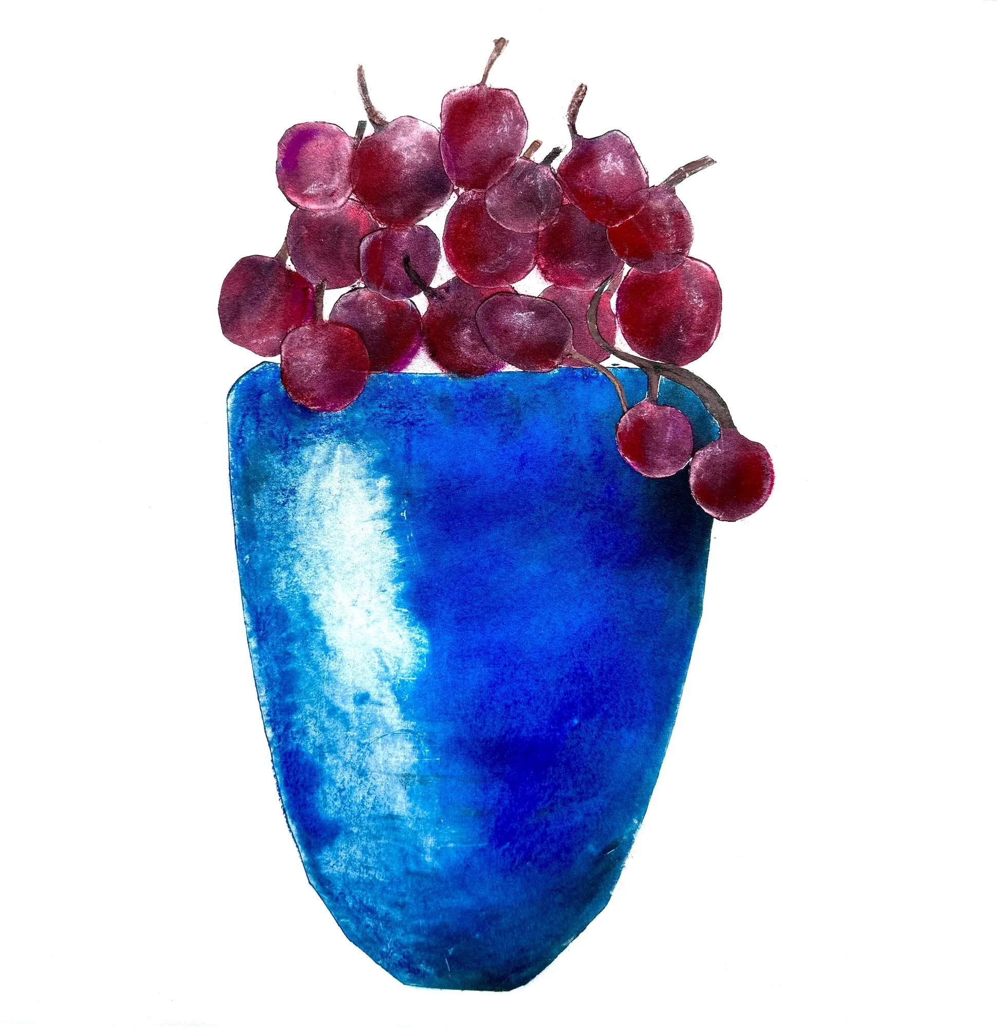 Some Cherries in the Bowl