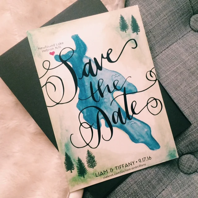 Save-the-Date Vector Calligraphy