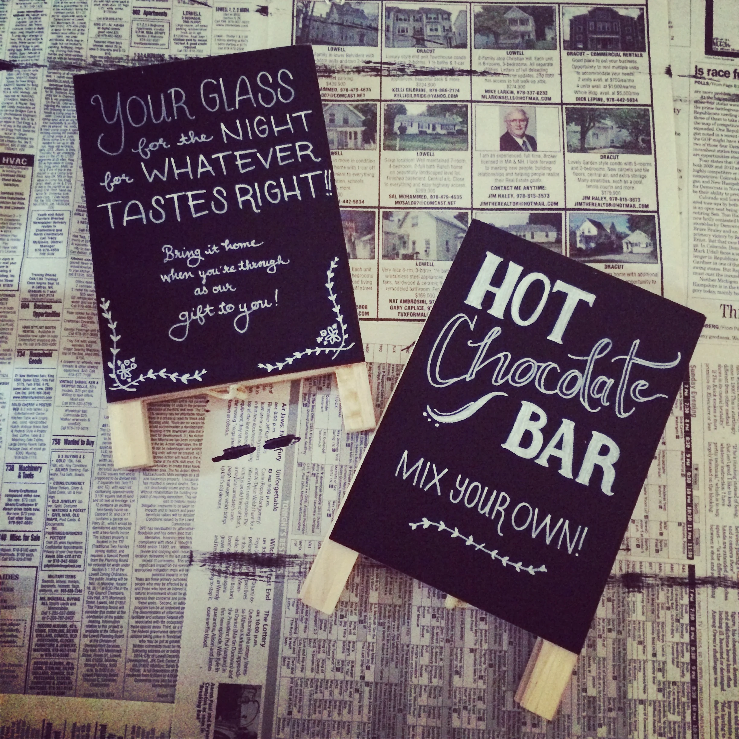 Brodie Wedding - Custom Signage