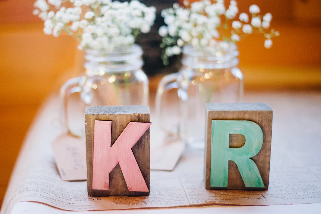 Brodie Wedding - Favor Table