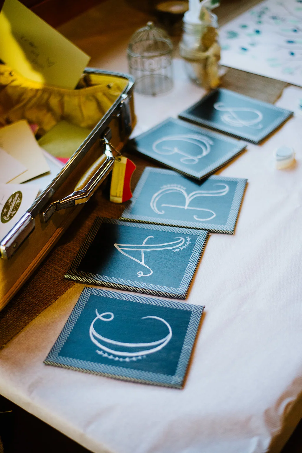 Brodie Wedding - Card Table