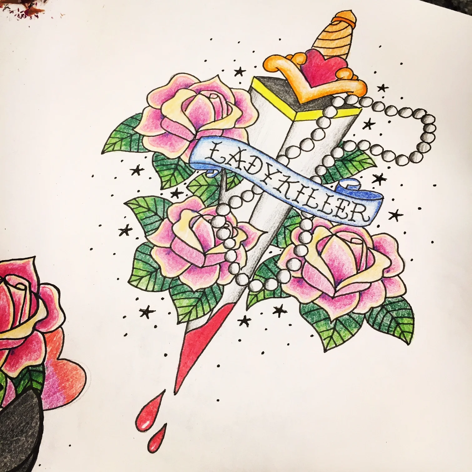 Colored Pencil Illustration