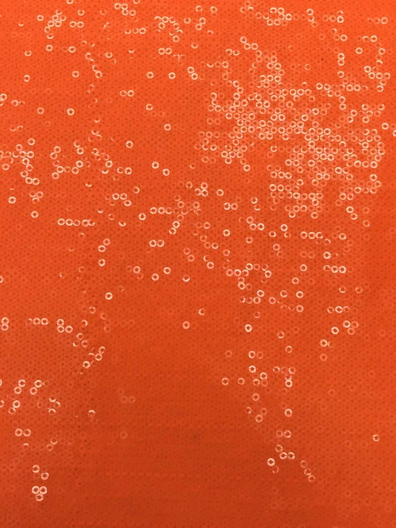 Mini Disc Flat Sequin Spandex Fabric
