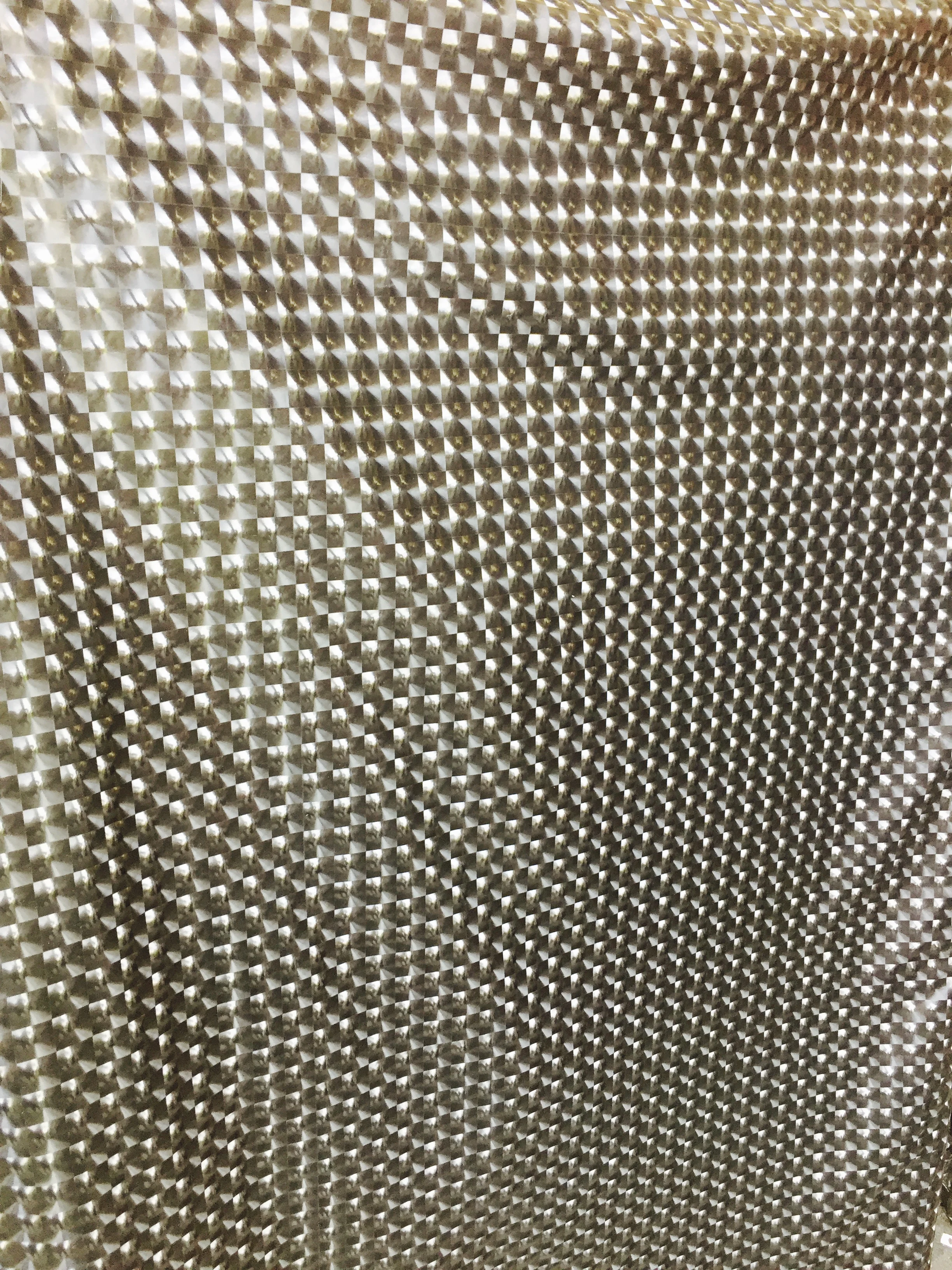 3D Black Optical Tiles on Spandex, 60" inch, sold by the yard