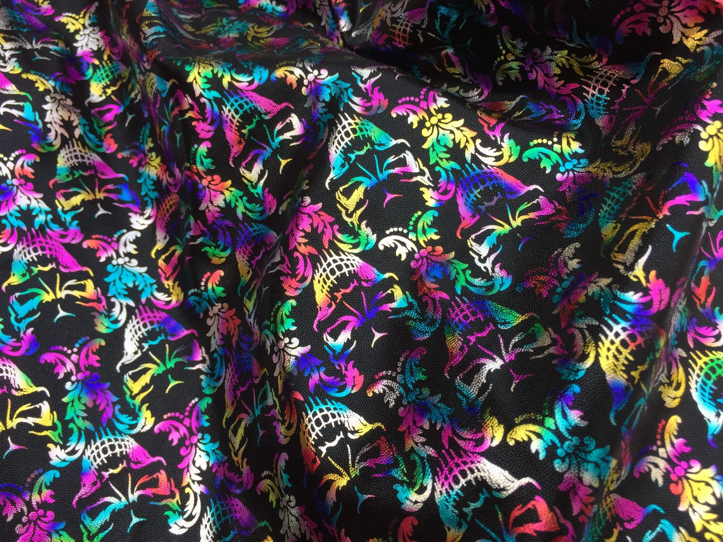 Cabana Party Design on Nylon Spandex, 60" inch, sold by the yard