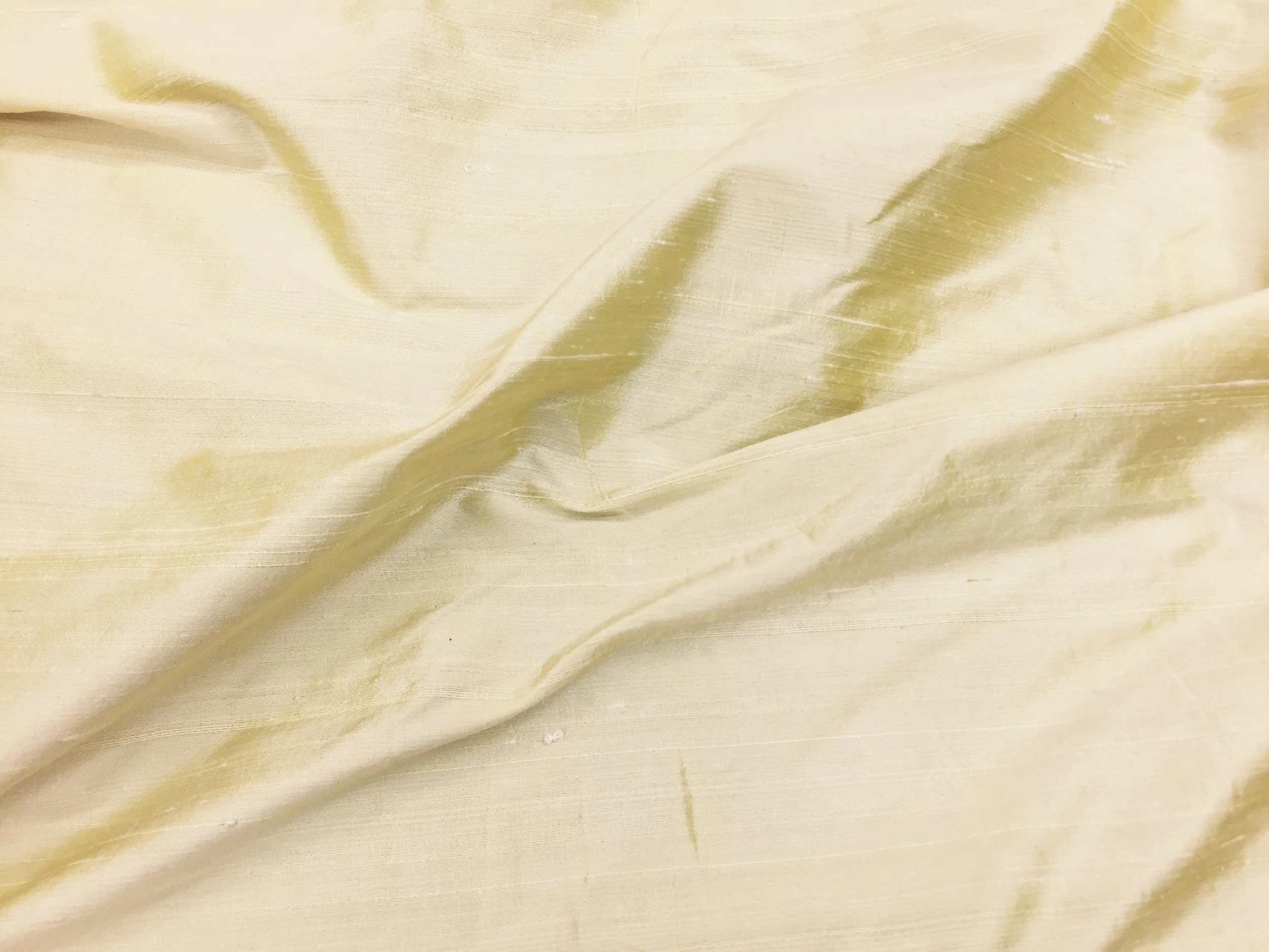 Raw Silk, Egg White Color, 54" inch, sold by the yard