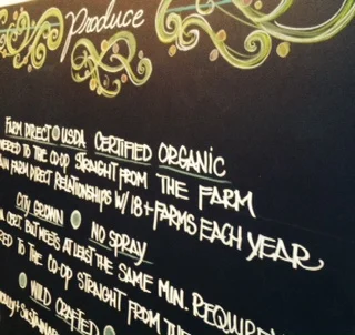 Alberta Co-op Produce Sign