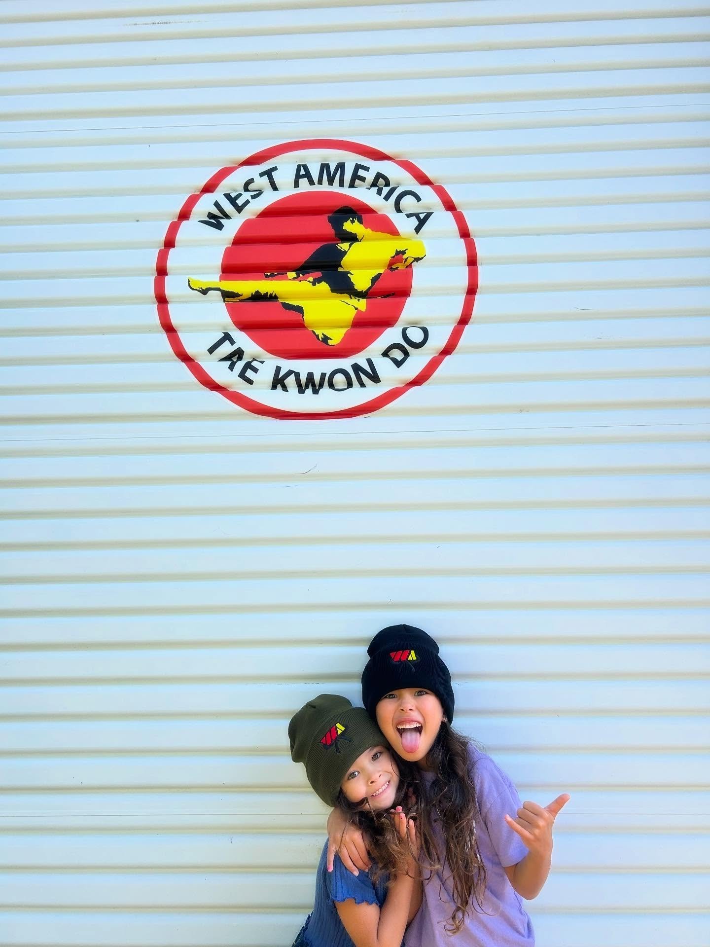 new merch, who dis!? just in time for chilly morning drop offs, the beanies, featuring the original West America *WA* logo from the 80s, will be available at the dojo tomorrow. $30 each. All dojo shirts will be on sale for $15 until the end of this w