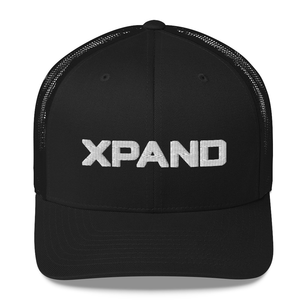 XPAND White Font - Mesh Baseball Cap