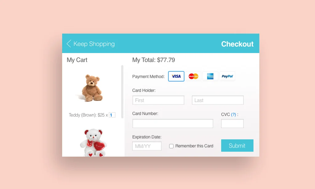  002 Credit Card Checkout 