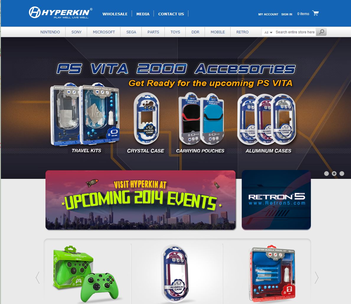  Hero Banner for Hyperkin Inc. 