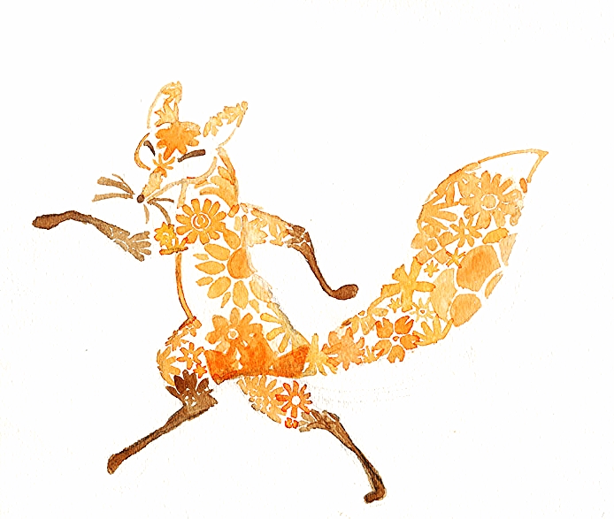 Flowery Fox -Vanessa Sweet
