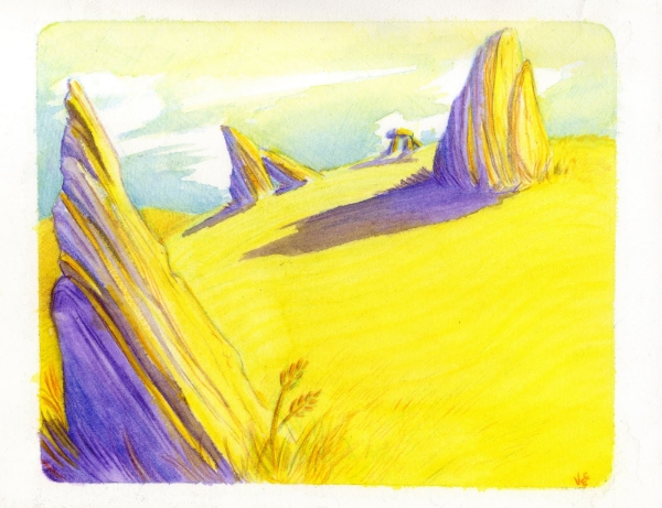 Yellowscape -Vanessa Sweet