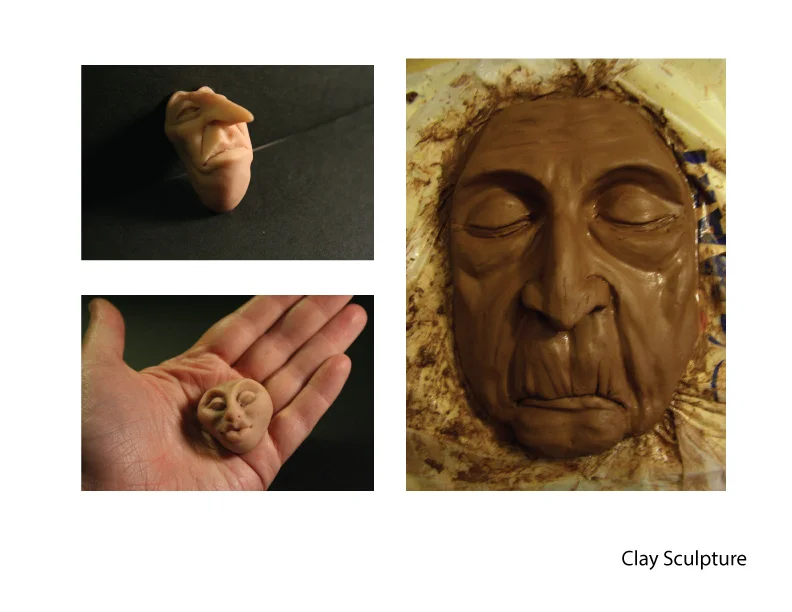 CLAY SCULPTS