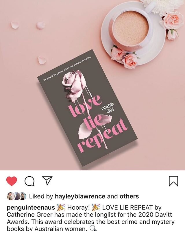 A fun surprise for all of us. Yay for Aussie authors. Good luck, everyone! 💗