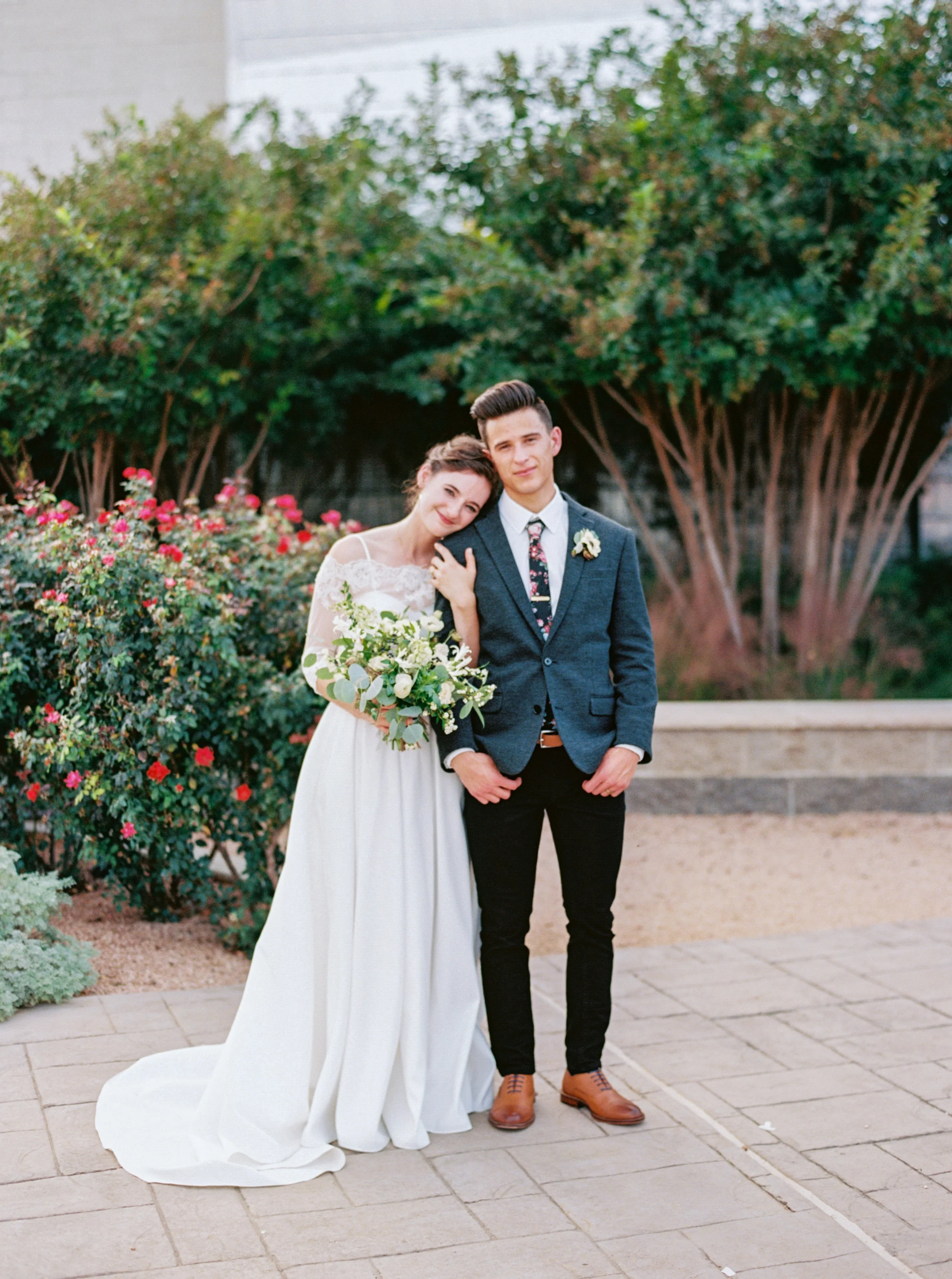 This is me and my super handsome man. (we're the same height so I use all my photographer tricks to make myself seem shorter every time we take photos together.)