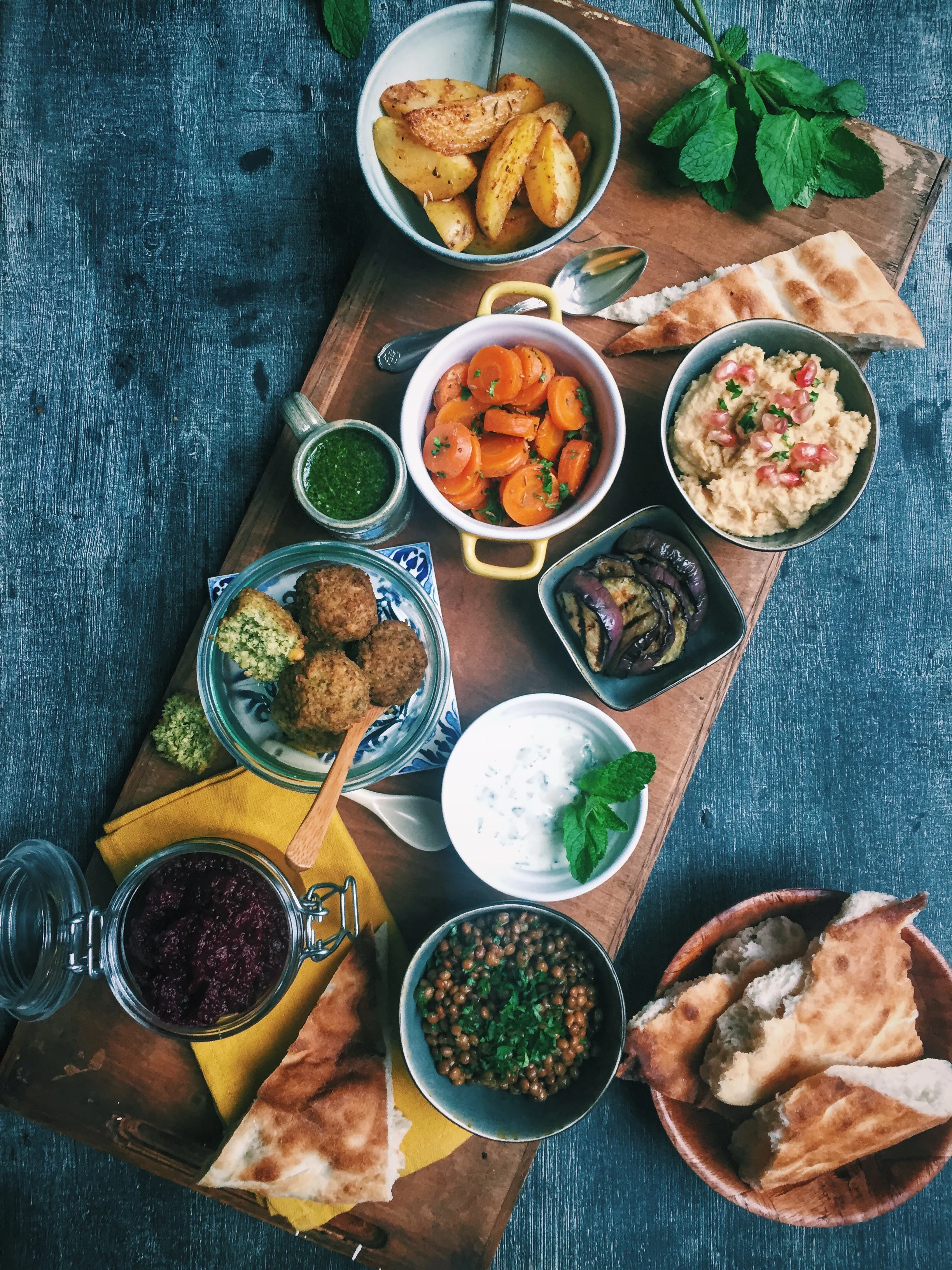 Vegan mezze