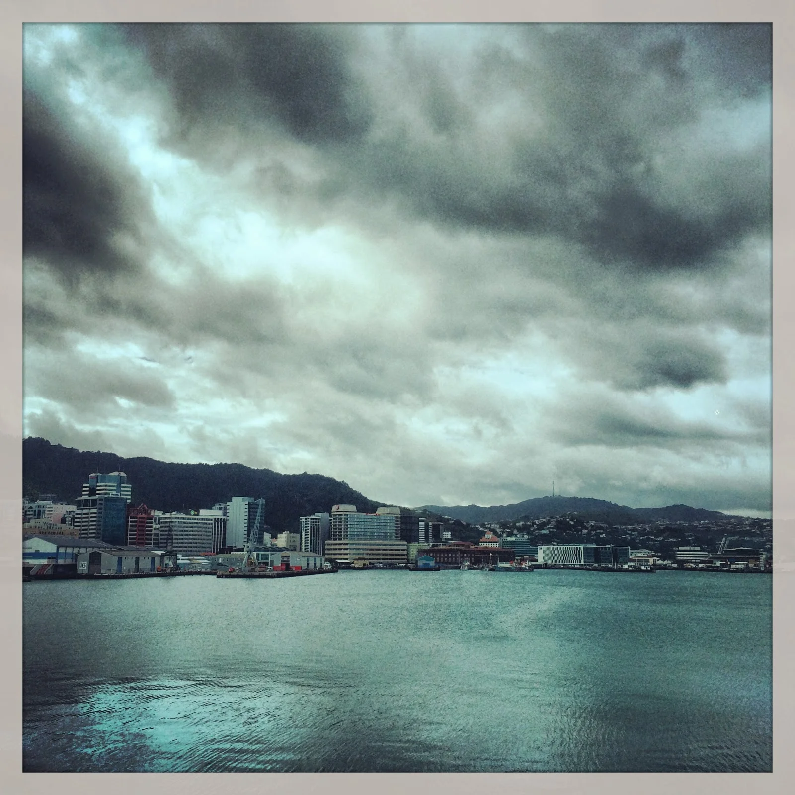 Windy (and wet) Wellington