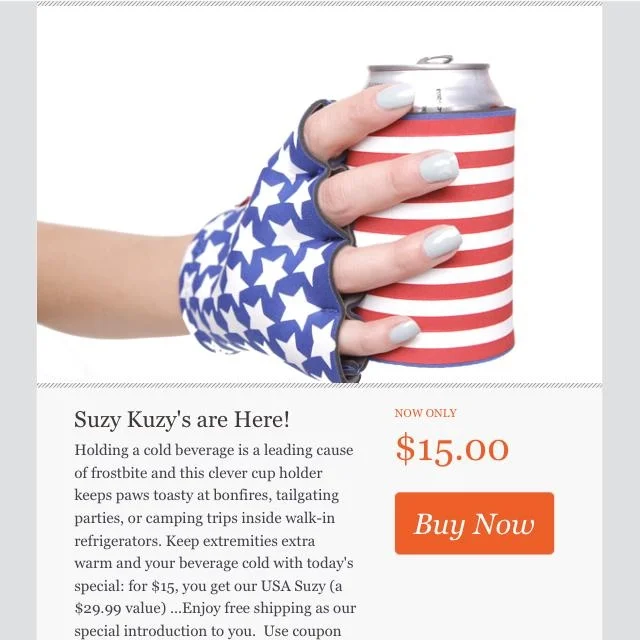Beer Glove USA = music to my ears