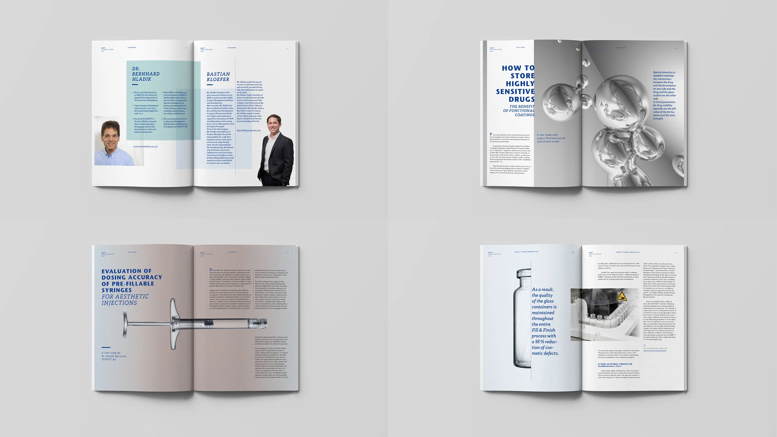  Schott AG – Pharmaceutical Systems Case Studies digital und schön verpackt. 