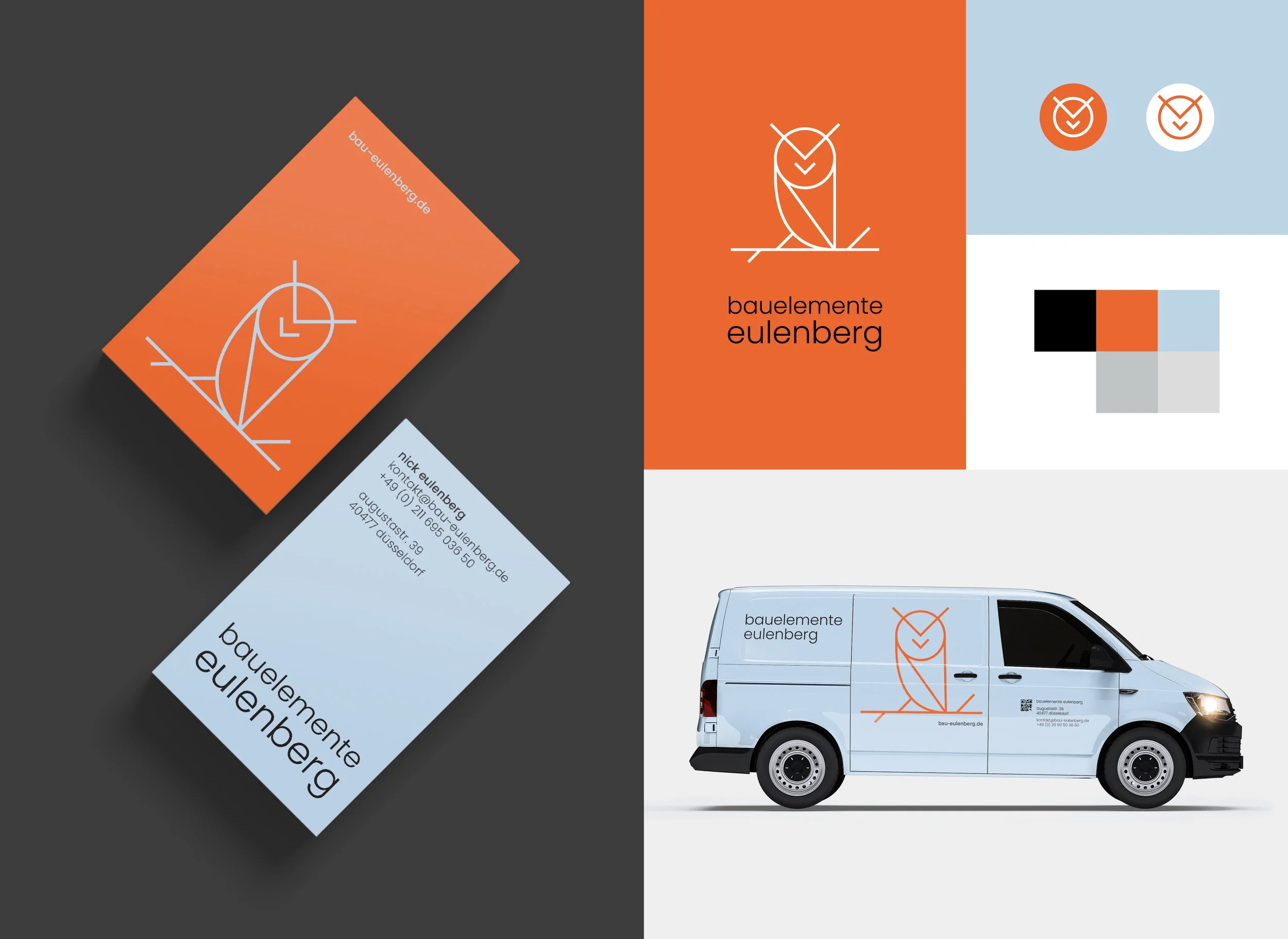   bau-eulenberg.de  Von Logo, Website bis Kaffeetasse. Bauelemente mit Herz und jetzt auch mit Eule.  