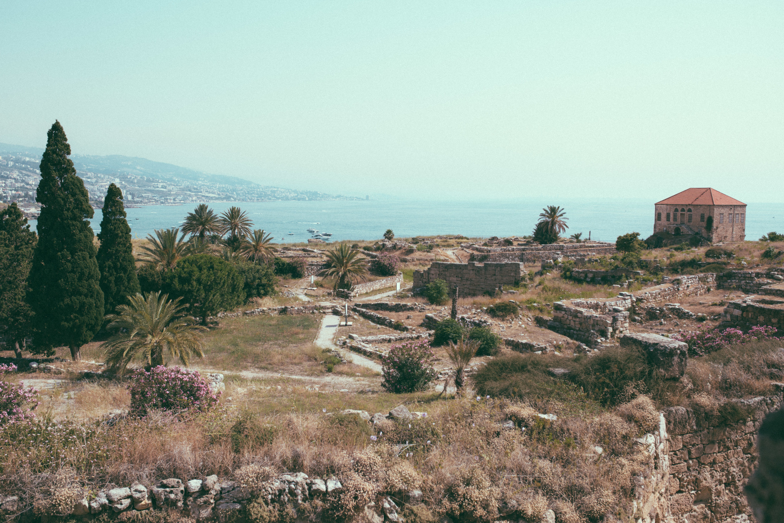  The ruins of glorious Byblos.