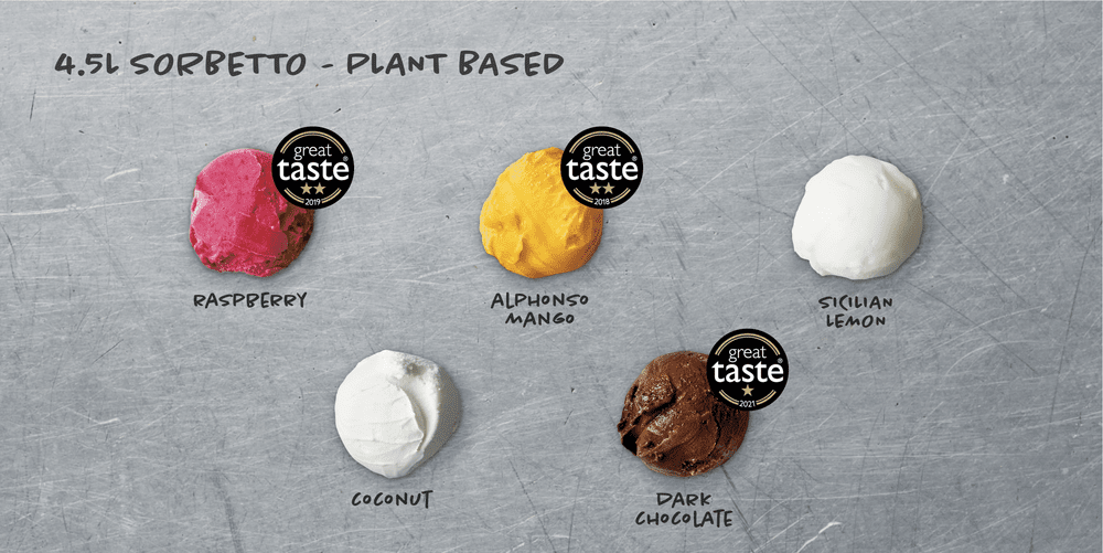 Trade Range | HACKNEY GELATO | Winner of 66 Great Taste Stars