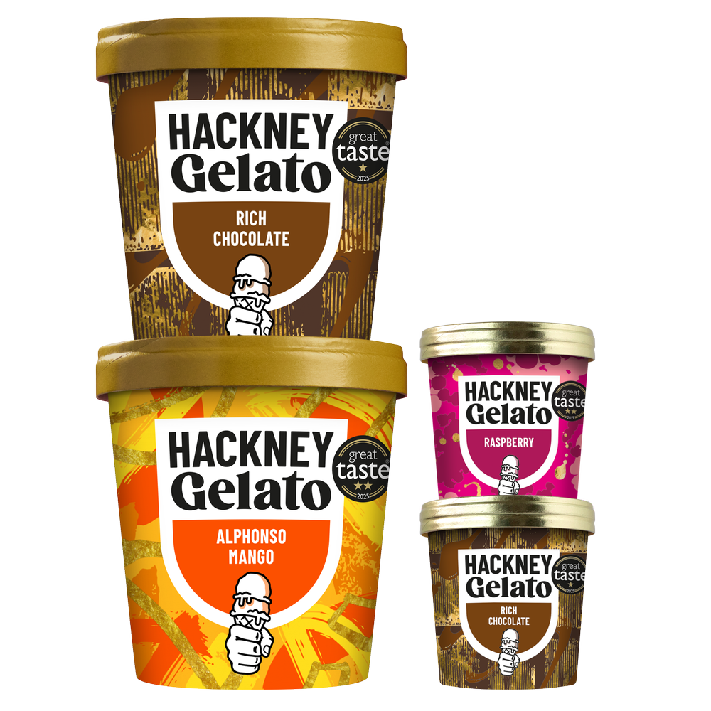 Range | HACKNEY GELATO | Winner of 66 Great Taste Stars