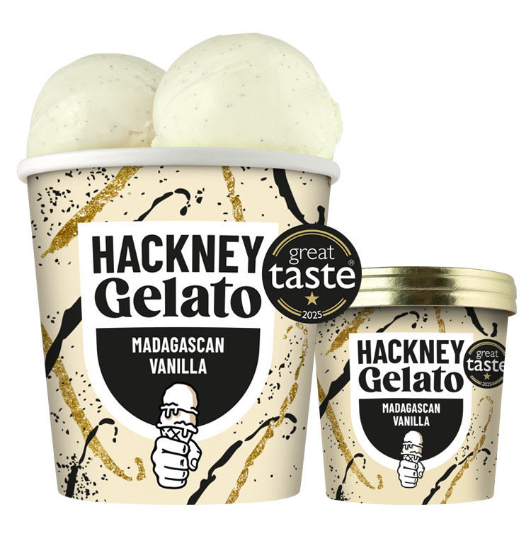Madagascan vanilla gelato