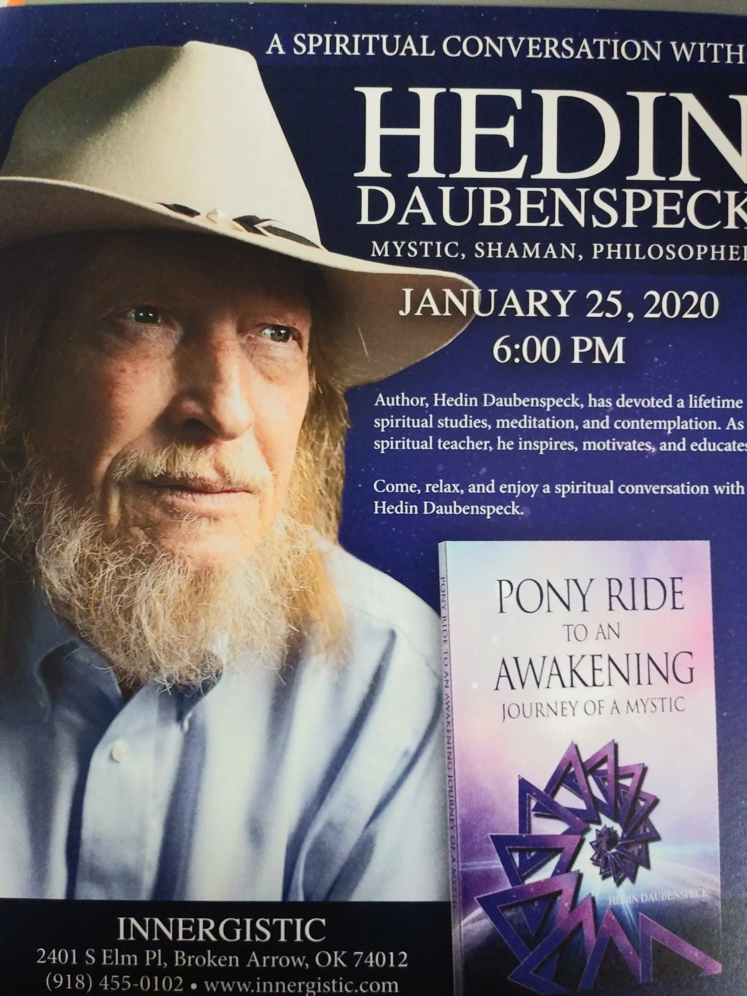 Spiritual Conversation with Hedin Daubenspeck