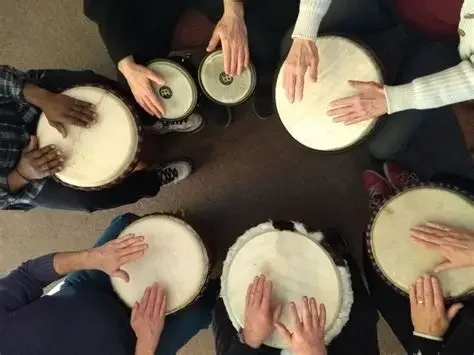 Drum Circle with Curtis