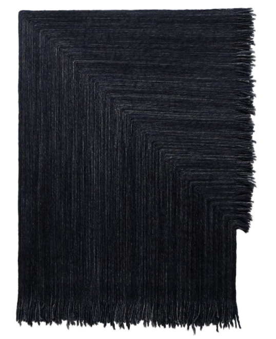 In contrast to the neon art school swag we usually see at spring/break Massey Lyuben gallery in Chelsea organized a beautiful booth pairing the paintings of Eric Helvie with the wonderful and sensitive textile art of Matthew Larson (image above)