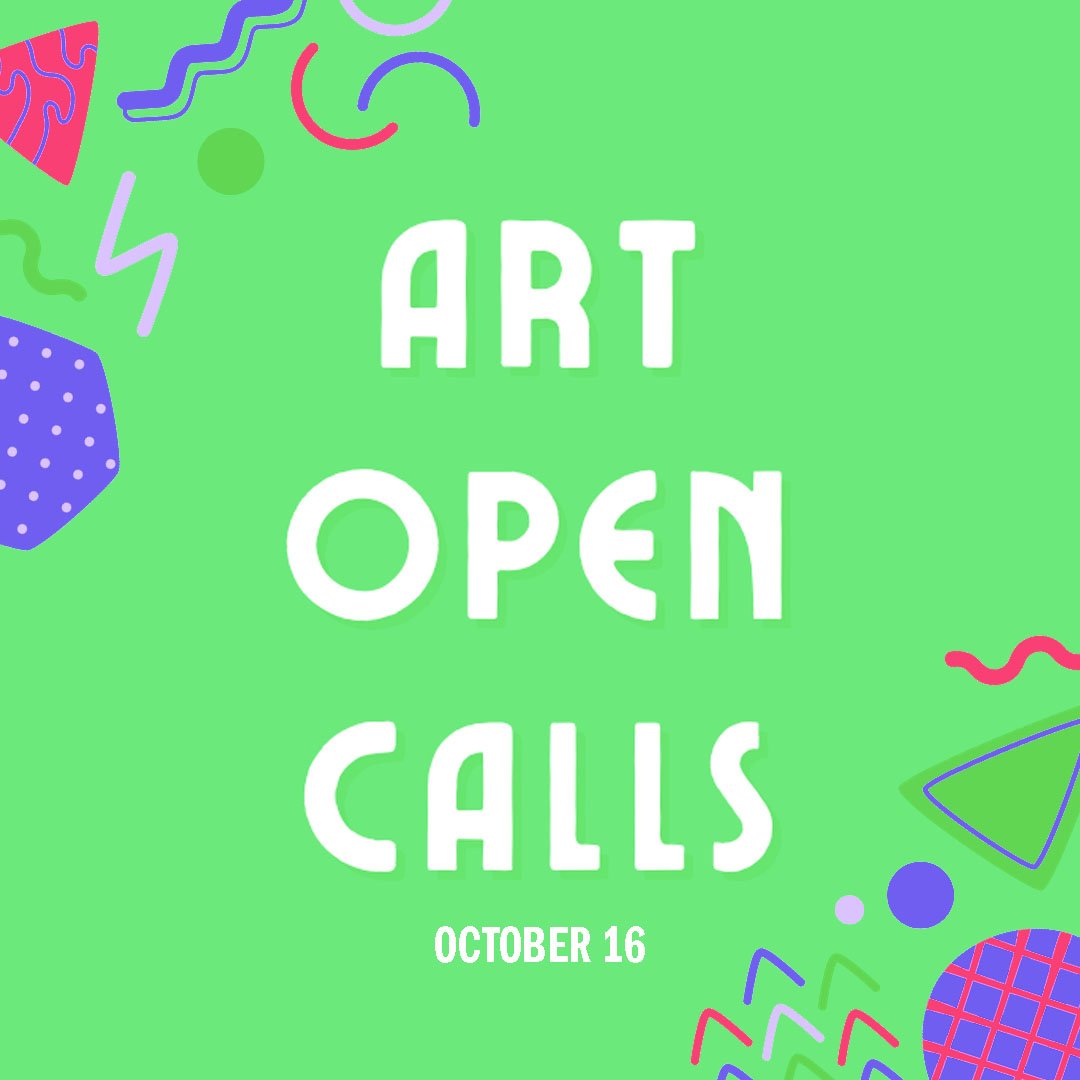 free artist open calls for october
