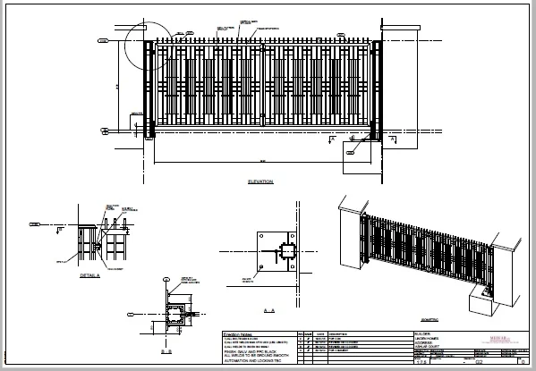 Fabrication drawing 2