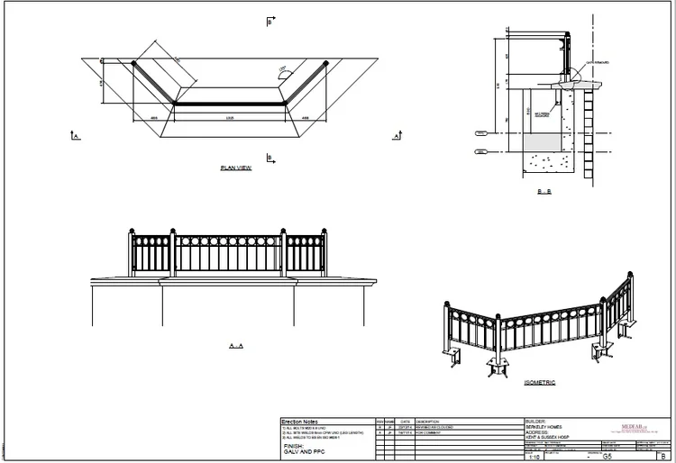 Fabrication drawing 4