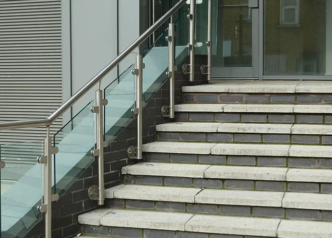 Stainless steel handrail