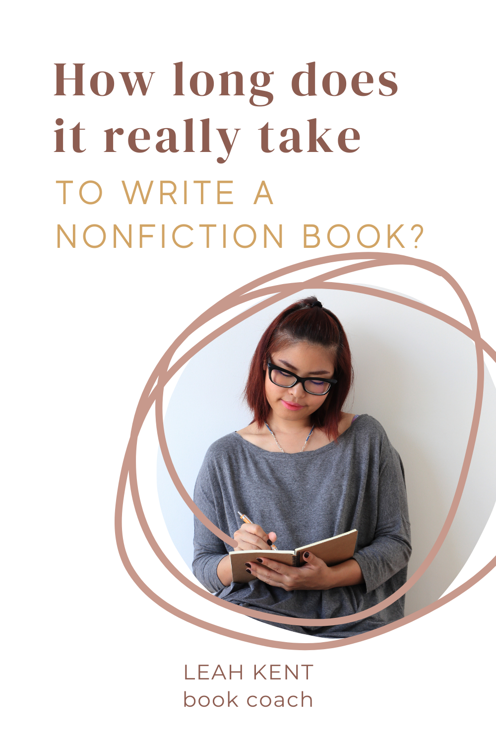 How long does it really take to write a nonfiction book? — LEAH KENT