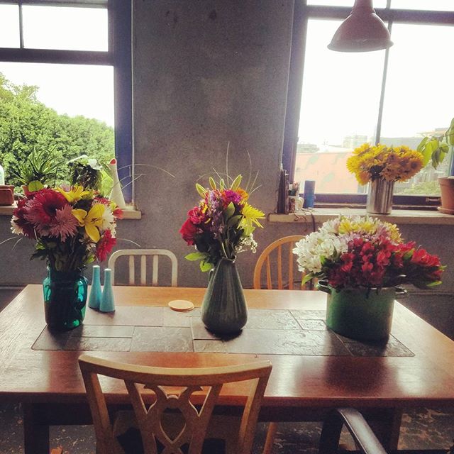 My love is a dumpster diver and he rescues all the blooms #nicetobehome