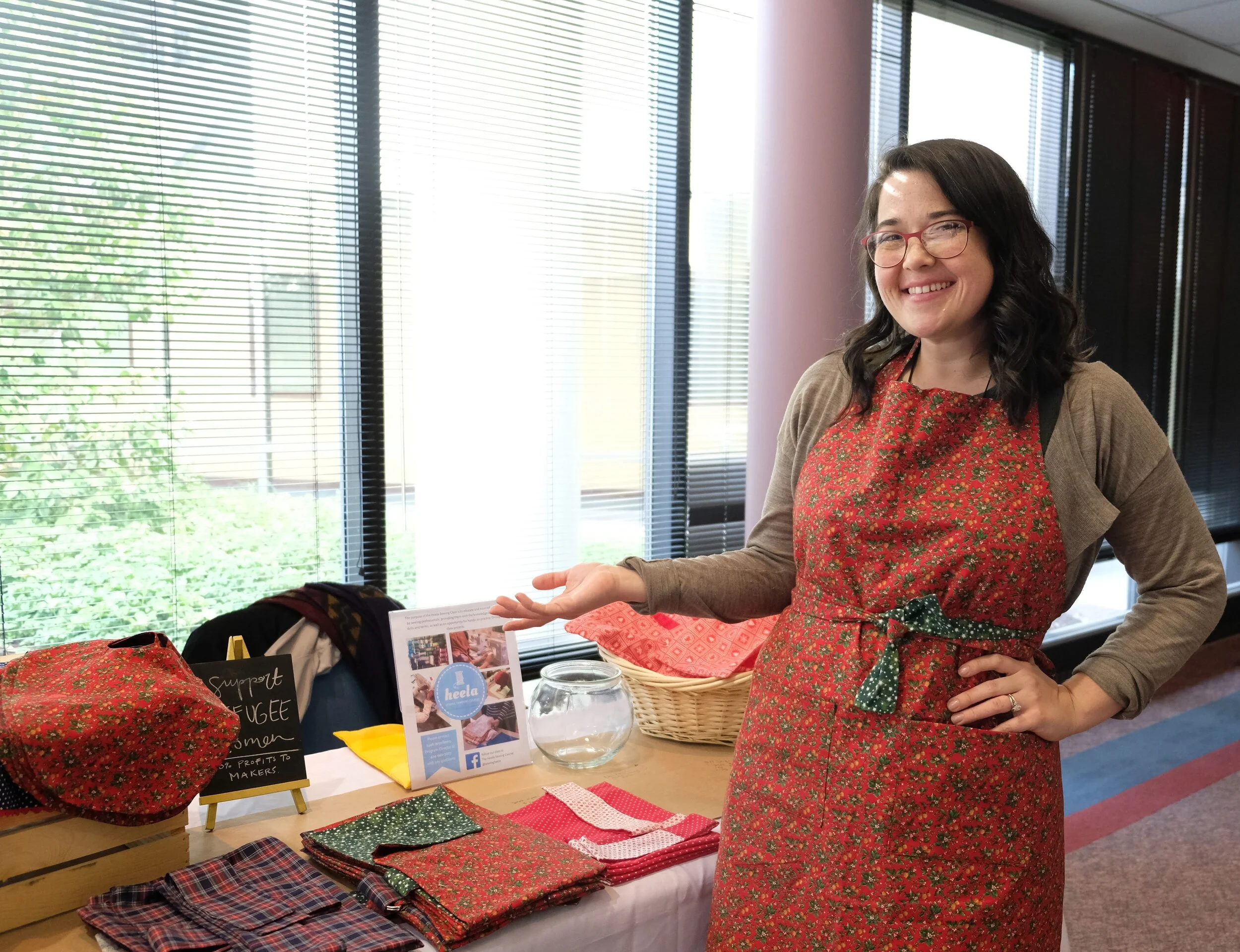 Leah, Instructor of Our Heela Sewing Class