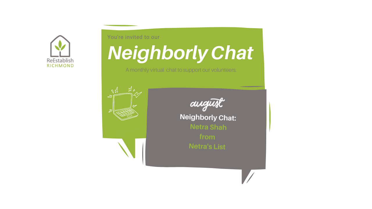 Neighborly Chats — ReEstablish Richmond