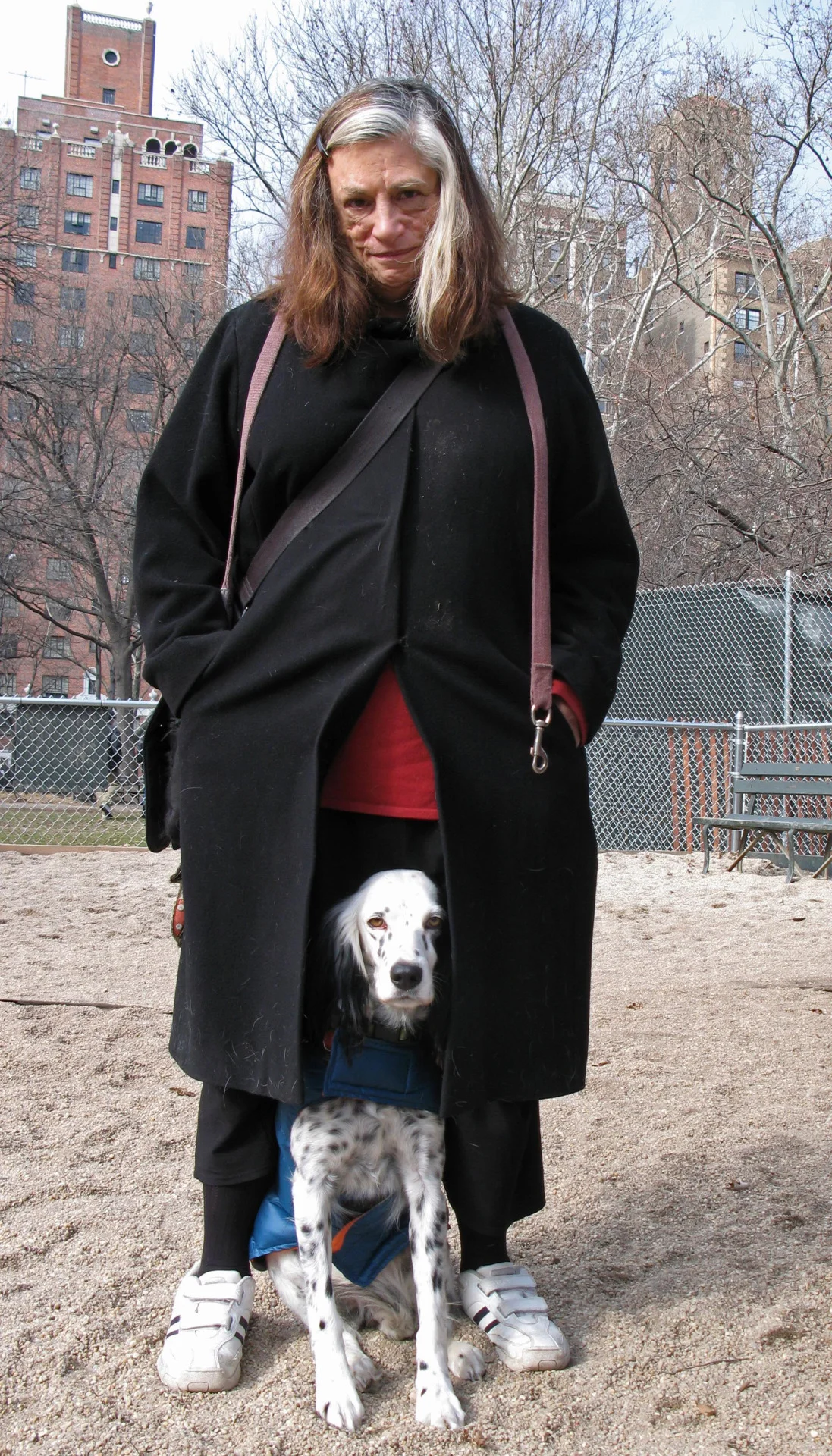 Work by AP faculty member Dara Birnbaum (pictured above with her dog, Tama) is featured in “Technologism” at the Monash University Museum of Art in Melbourne, Australia. The exhibition will be open through December 12, 2015 and an opening function will be held this Saturday, October 10. Photo: Eleni Mylonas