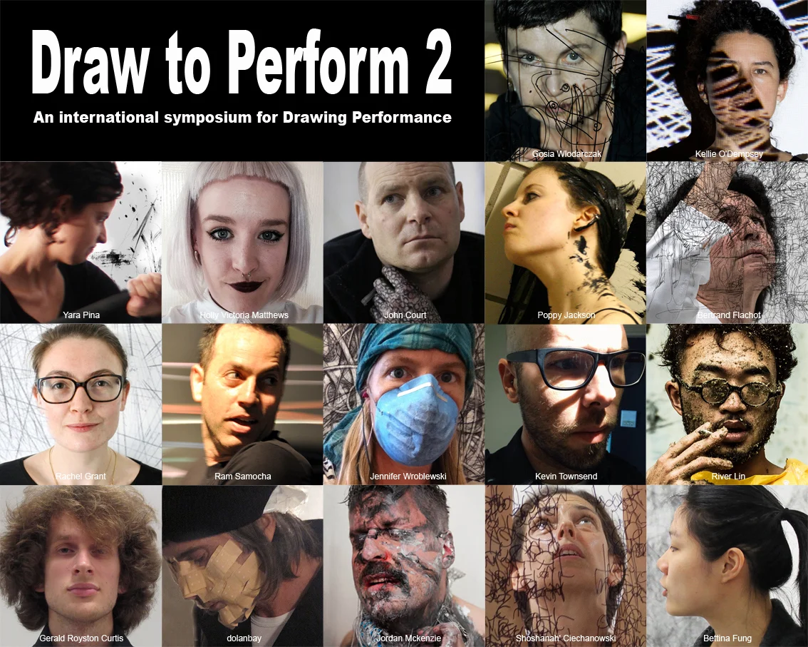 Kevin Townsend (MFA AP16) will be participating in Draw to Perform 2 , an exciting international art event that celebrates the unique discipline of live drawing performance. The upcoming Draw to Perform2 symposium will happen at NUM3ER London on Sat-Sun May 16-17, 2015. This time it will focus on durational drawing performances (6 hours long). The symposium will include live drawing performances, video screenings, artist’s talks and lectures by 17 international artists. Day 1 – Live Performances: Saturday, 16th May 2015. From 11am-5pm. Day 2 – Discussion Day: Sunday, 17th May 2015. From 11am-5pm.