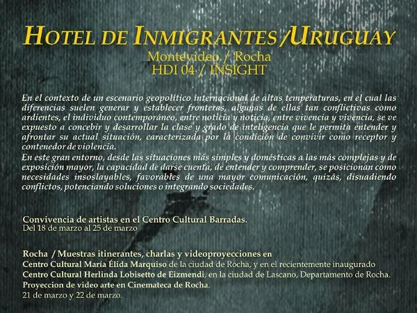 Work by JaeWook Lee (MFA AP14) will be featured in Hotel de Immigrantes , a group show at the Museo de Bellas Artes Juan Manuel Blanes in Uruguay.