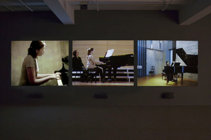 From December 4 - December 8, Art Basel presents a program of films by and about artists, selected by David Gryn, Director of London’s Artprojx and zurich collector, this Brunner. Gryn’s program presents over 70 film and video works drawn from the shows participating galleries, including works by Dara Birnbaum (AP Faculty) Nartin Creed, Rineke Dijkstra, Joan Jonas (AP Mentor), Yinka Shonibare MBE, Mickalene Thomas and Kehinde Wiley.
Birnbaum’s “Arabesque,” which will screen on December 5, has specifically been re-edited for the program. Art Basel’s Salon program will see Dara Birnbaum in conversation with David Gryn on Fri, December 6 at 1pm.
Image: Dara Birnbaum’s “Arabesque,” 2011
