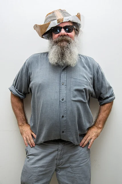 Hat Day with Robin Winters , a set on Flickr.
Summer 2013 Highlights: Members of MFA AP15 pose with hats made for Robin Winters ’ Graduate Seminar