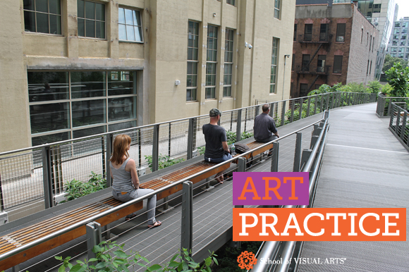 The MFA Art Practice Program at the School of Visual Arts is accepting applications for Summer 2013 admission, space permitting. Applicants should apply online though the SVA website .
MFA Art Practice is a low-residency, cross-disciplinary graduate program at the School of Visual Arts in New York City. Students spend three summers on our Chelsea, NYC Campus, and engage in a rigorous rich-media online curriculum in the intervening semesters.
We encourage artists to pursue their practice by engaging an idea first, and then developing a plan that may involve a combination of media, technologies and techniques. Our aim is to create a global community and conversation within the arts. To that end, we have students participating in the program from China, South Korea, Japan, Saudi Arabia, Iceland and Venezuela, as well as across the United States.
For more information or to set up a visit, artpractice@sva.edu.